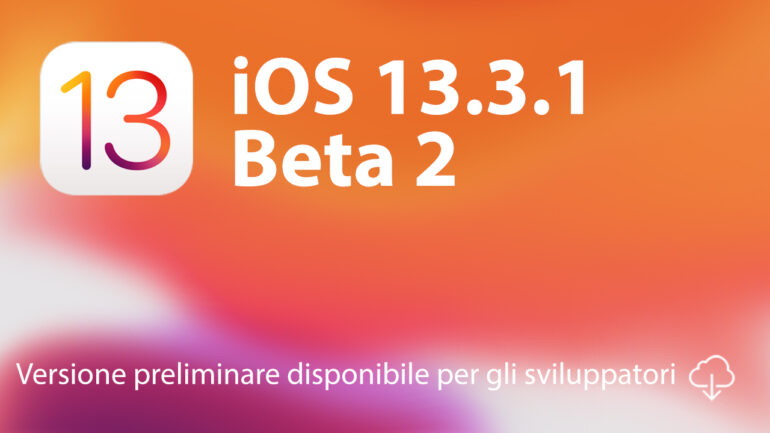 iOS 13.3.1 beta 2