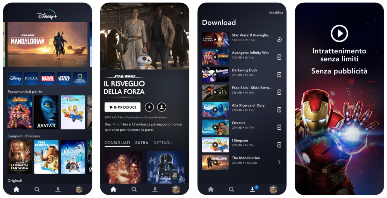 disney+ app store