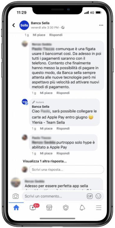 Banca Sella Apple Pay