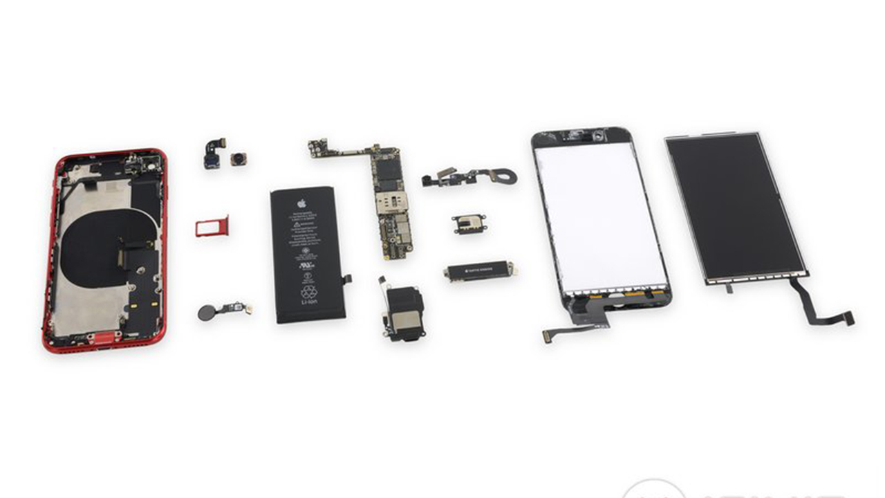 teardown iPhone SE