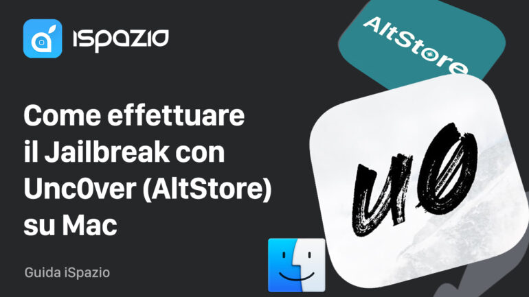 guida jailbreak ios 13.5 ispazio unc0ver altstore mac