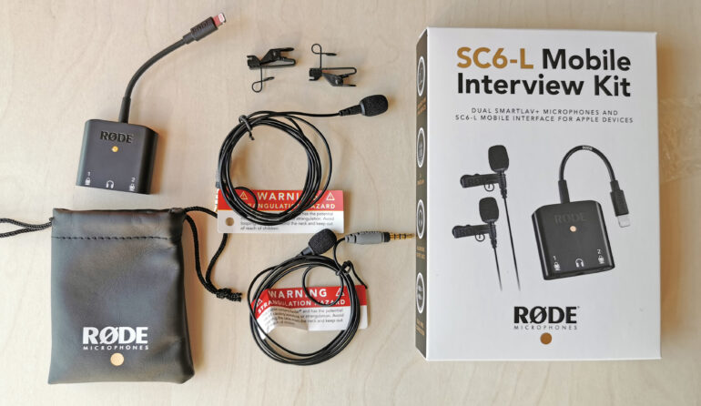 Mobile Interview Kit contenuto confezione