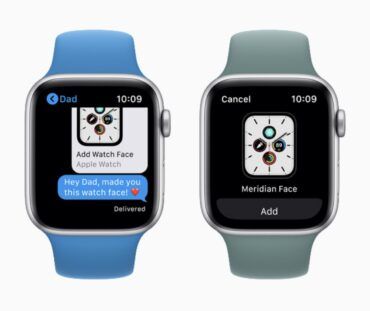 condivisione quadrante watchOS 7