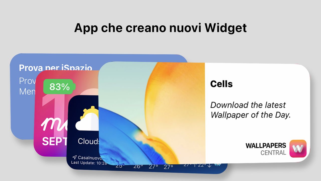 app che creano nuovi widget ios 14 ispazio