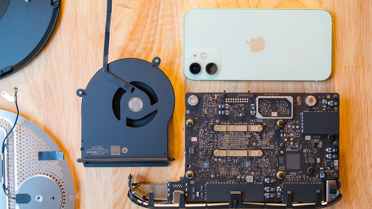 Карта компьютера для teardown