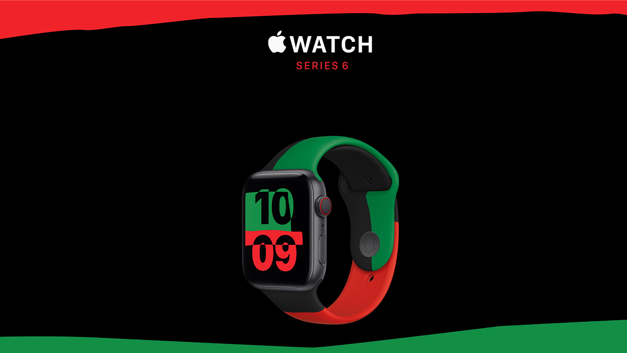 apple watch 6 black unity