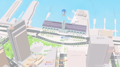 Ecco un assaggio di quello che vedremo nell’applicazione Apple Mappe, anche in Italia