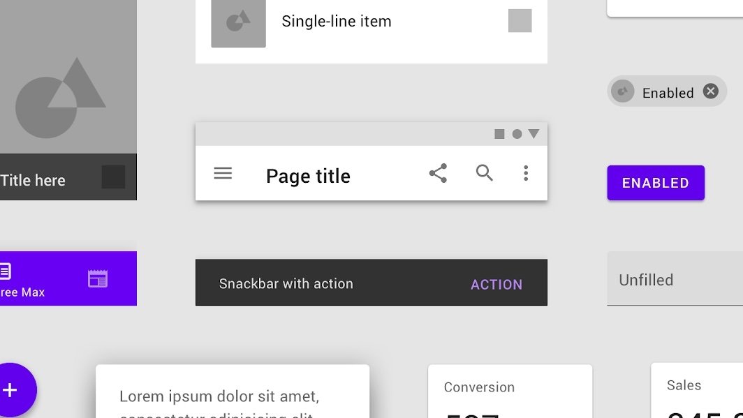 Elementi Material Design