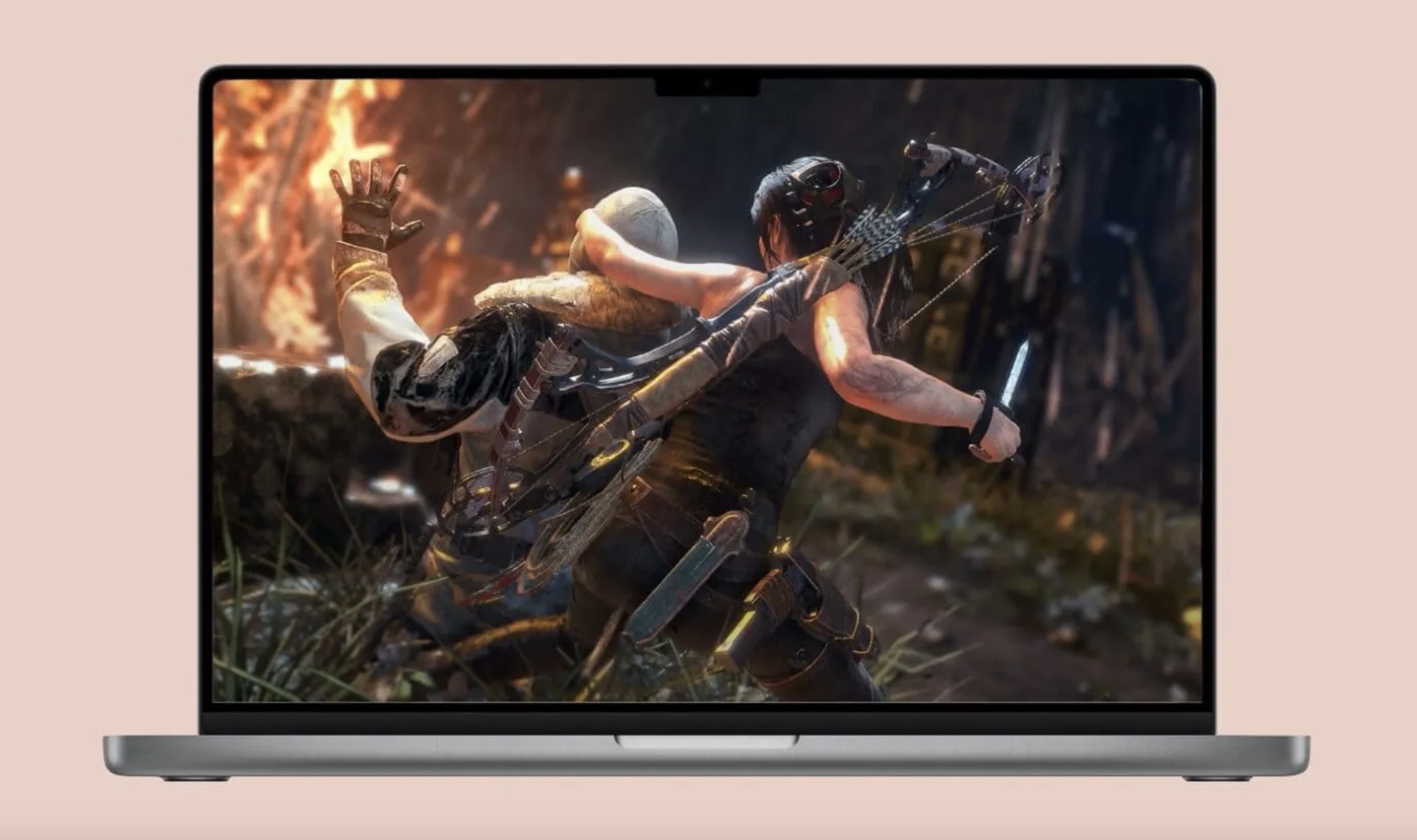 Tomb Raider su MacBook Pro 2021