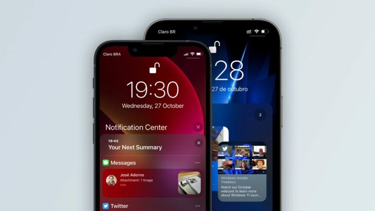 Con iOS 15.2 Apple cambia la grafica del Sommario Notifiche