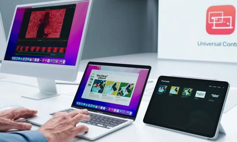 Universal Control macOS Monterey