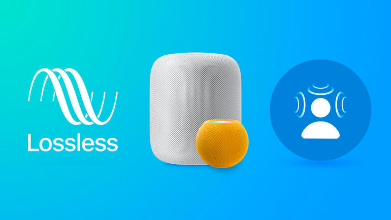 homepod lossless audio spaziale