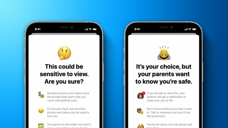 iOS 15.2 attiva il Communication Safety che protegge i minori dal materiale pornografico