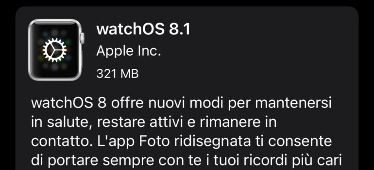 watchos 8.1