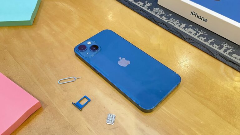 iPhone 13 SIM card