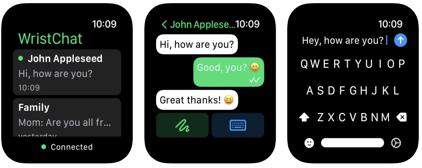 Inviare messaggi WhatsApp da Apple Watch