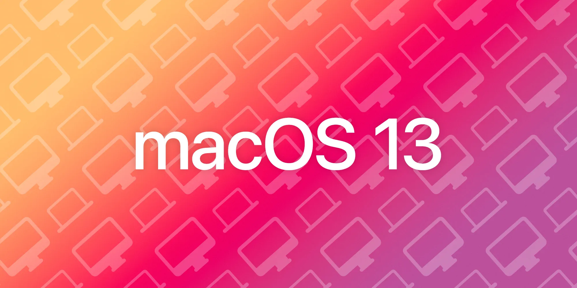 macOS 13 - Logo Concept
