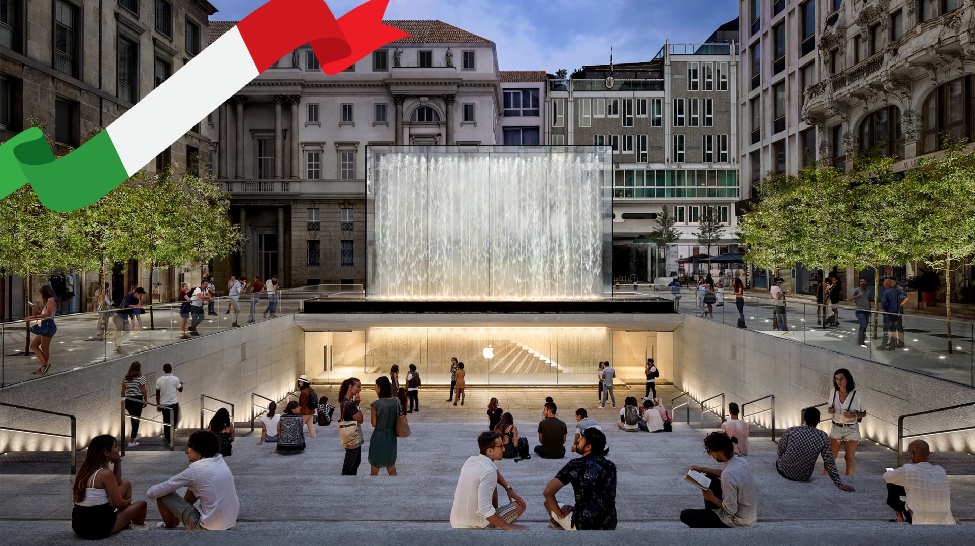 Apple Store Milano Piazza Liberty Festa della Repubblica 2022