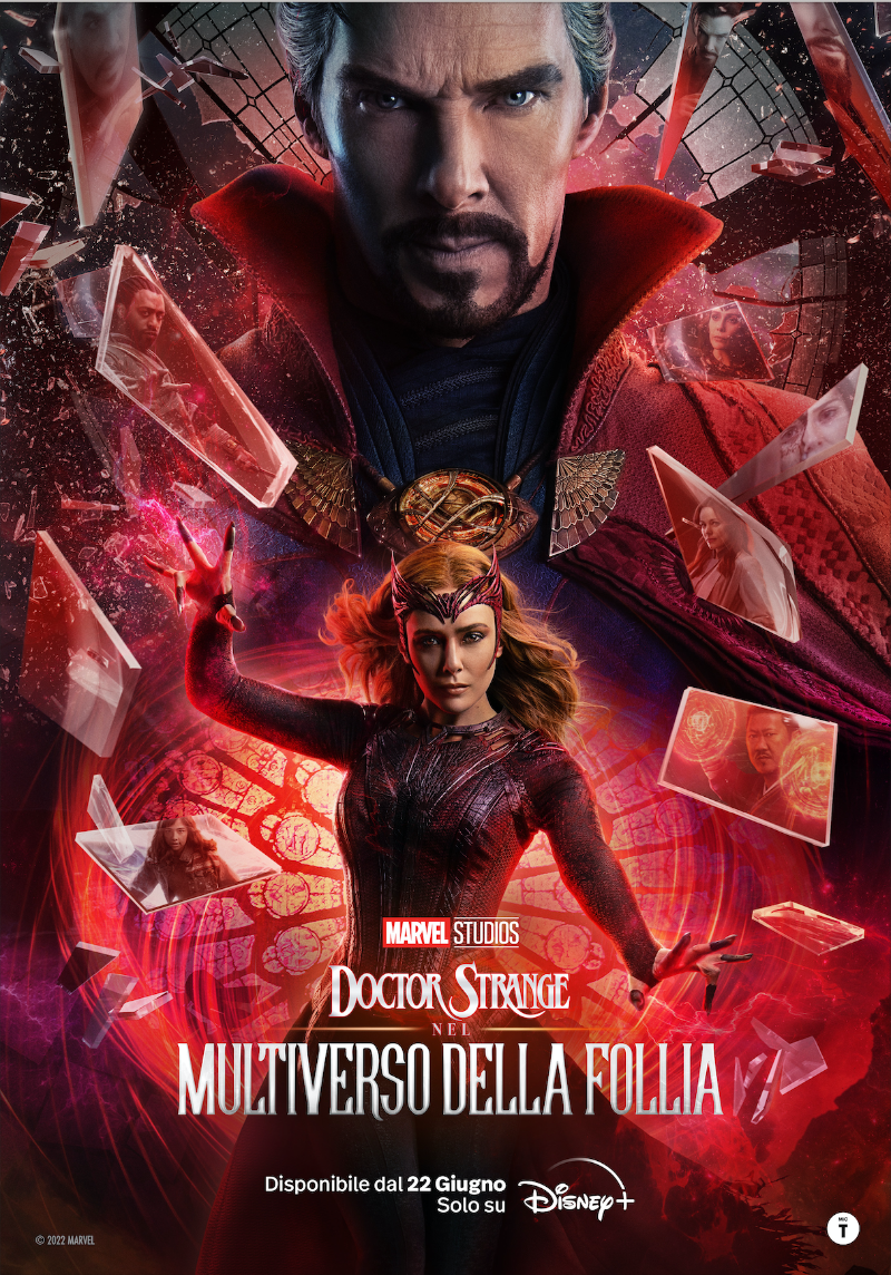 Il poster di Doctor Strange nel Multiverso della Follia