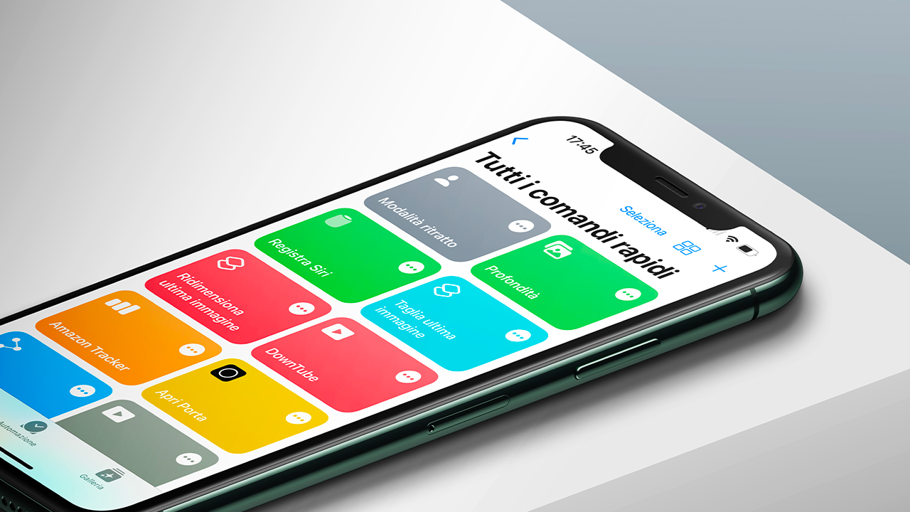 comandi rapidi ios 16