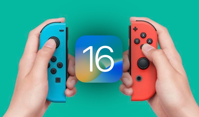 iOS 16, si parla di Gaming: Controller Condiviso e supporto dei Joy-Con di Nintendo Switch