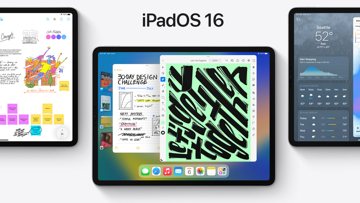 iPadOS 16 WWDC22