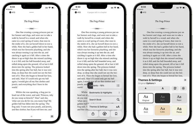 Libri iOS 16