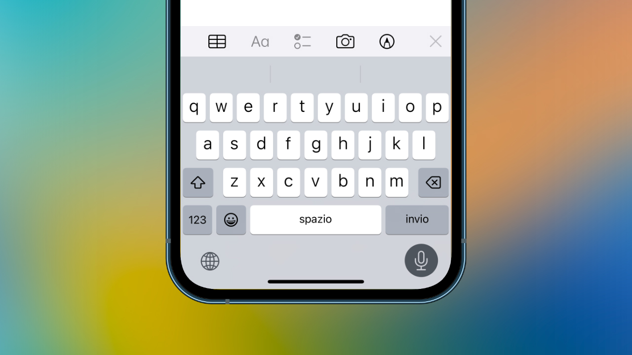 iOS 16 consente di abilitare la vibrazione sulla tastiera dell’iPhone
