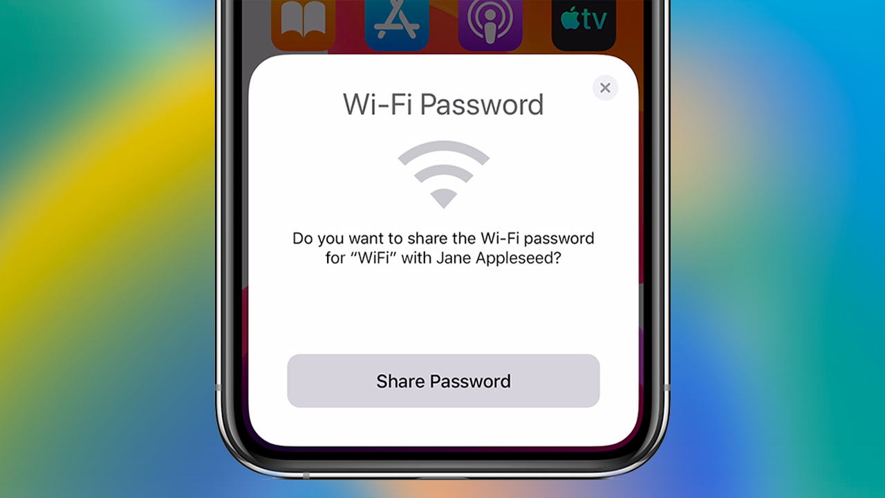 Con iOS 16 è possibile condividere la password del WiFi con gli amici iPhone ed Android