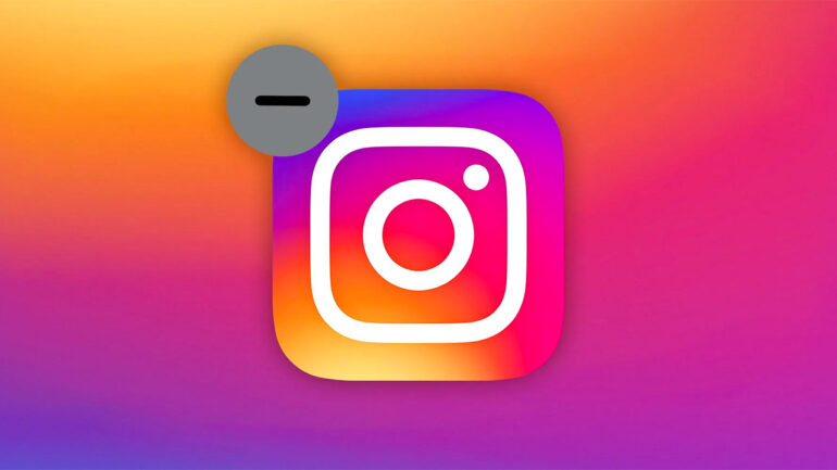 Instagram cancellazione account
