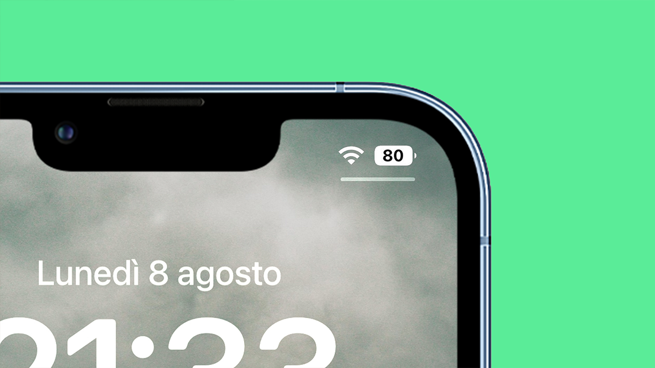 A sorpresa, iOS 16 porta nuovamente la percentuale della batteria su iPhone!
