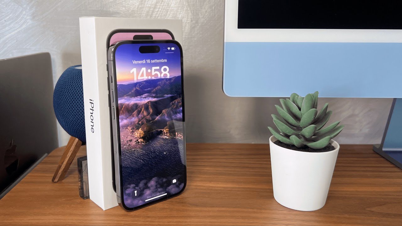 iphone 14 pro unboxing prime impressioni ispazio