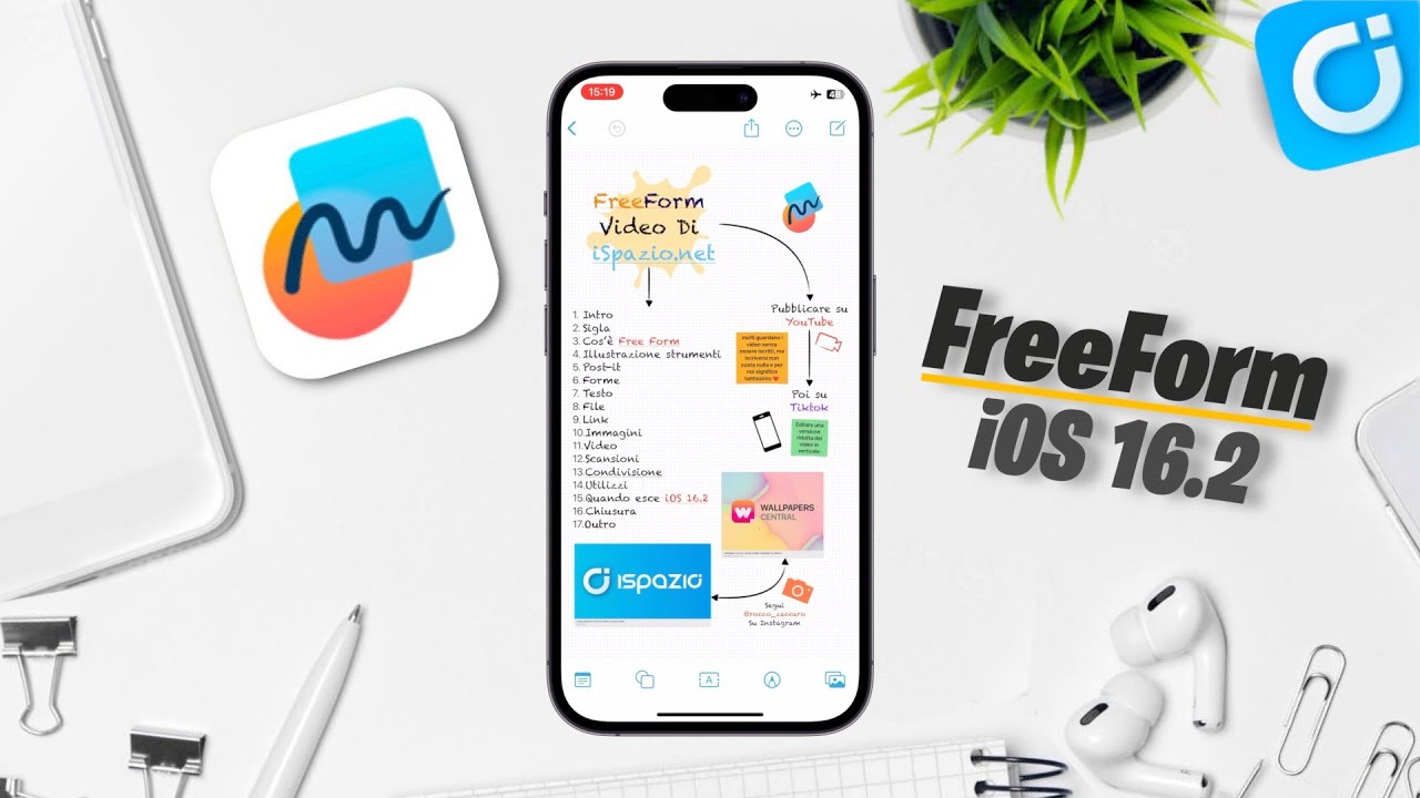 FreeForm: scopriamo meglio la nuova applicazione di Apple, preinstallata su iOS 16.2 | Video