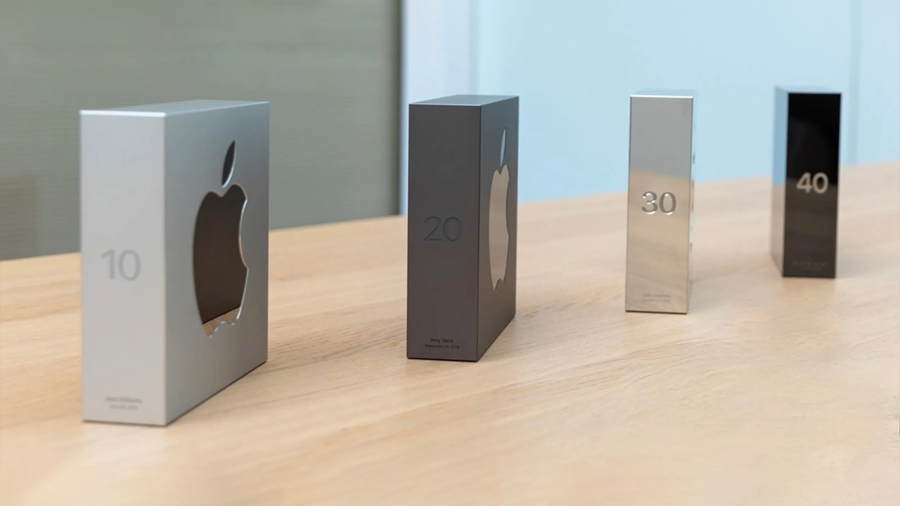 apple premio dipendenti 10 year award