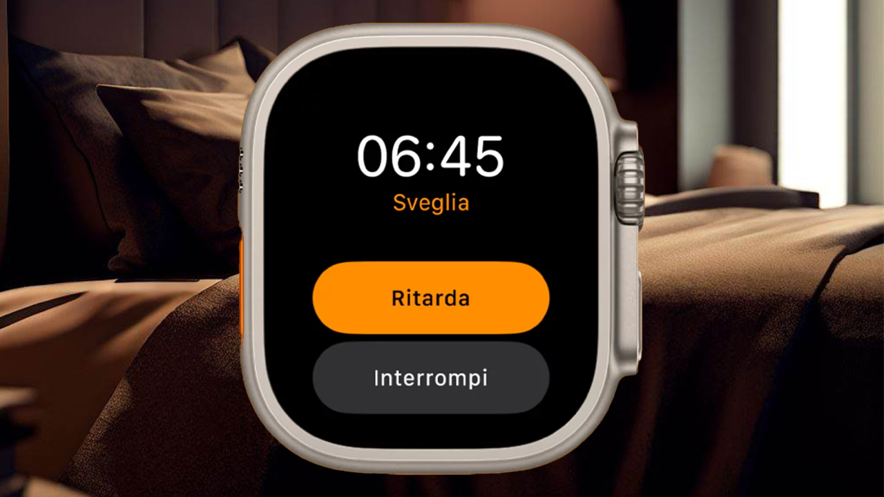 apple watch sveglia