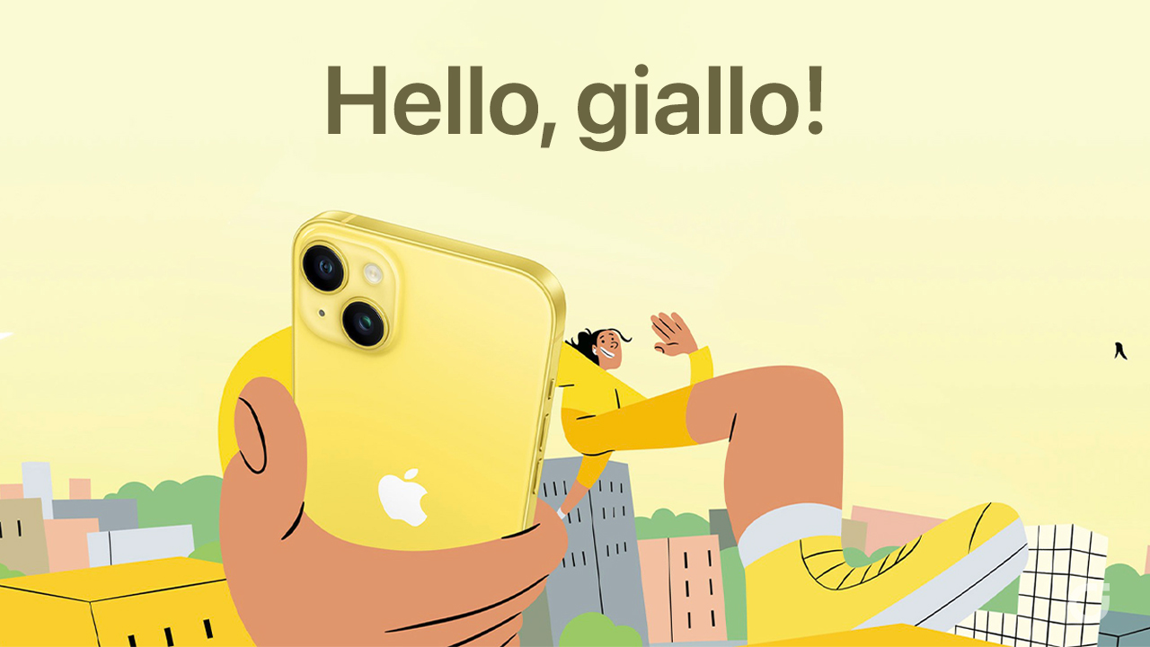 iphone 14 giallo