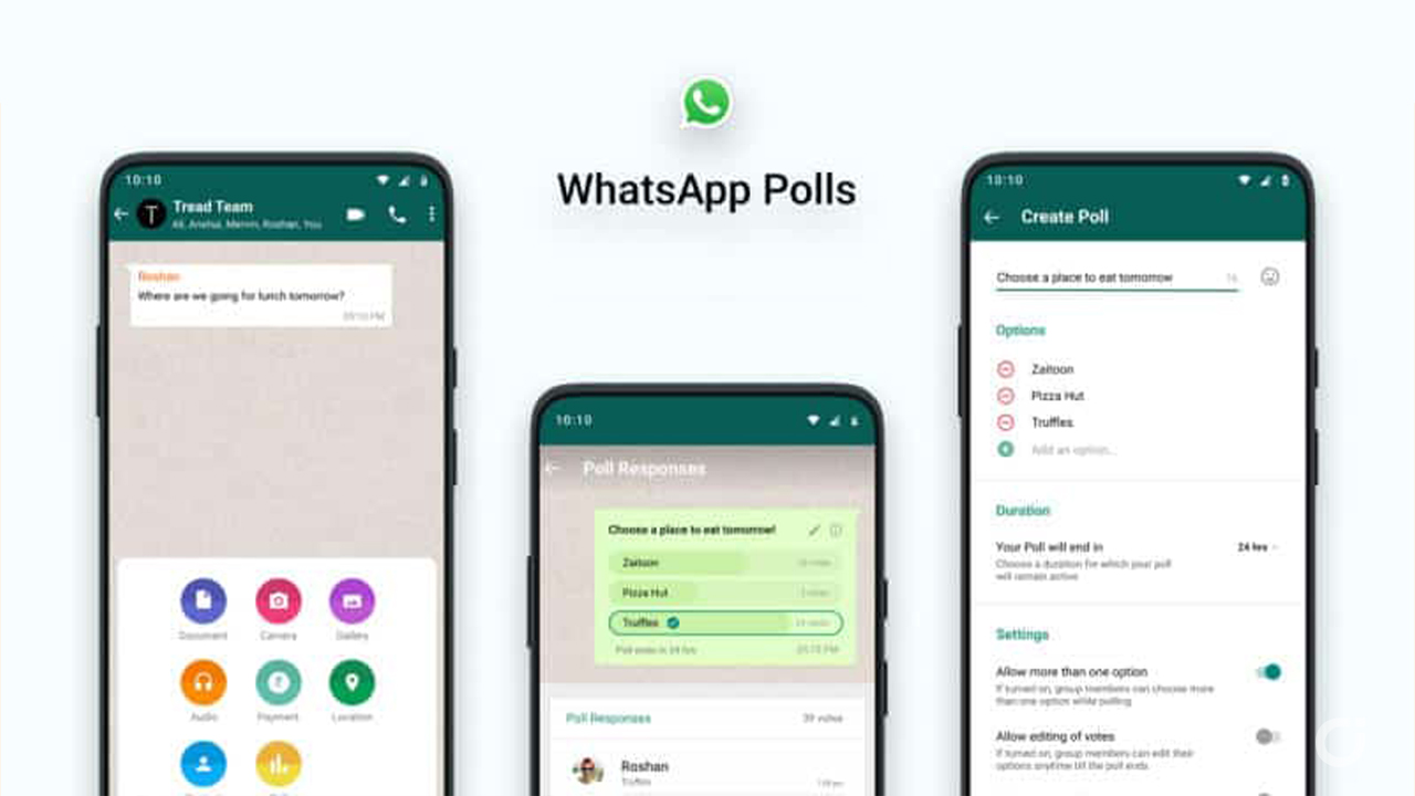 sondaggi whatsapp