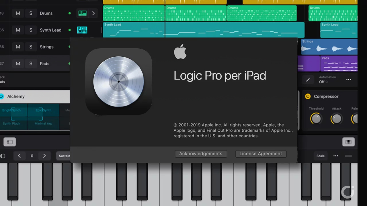 logic pro for ipad