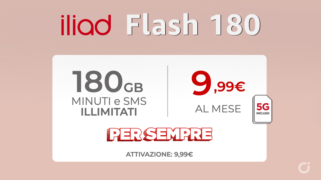 iliad flash 180