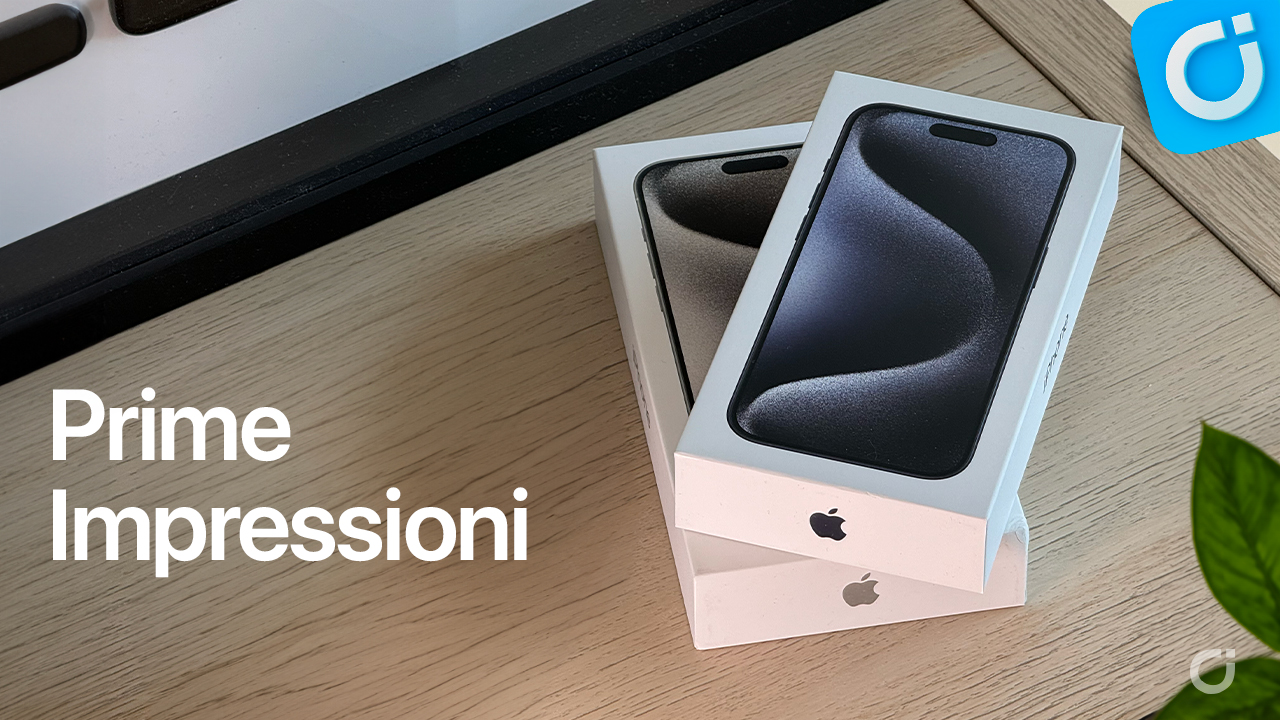 iphone 15 pro unboxing prime impressioni ispazio