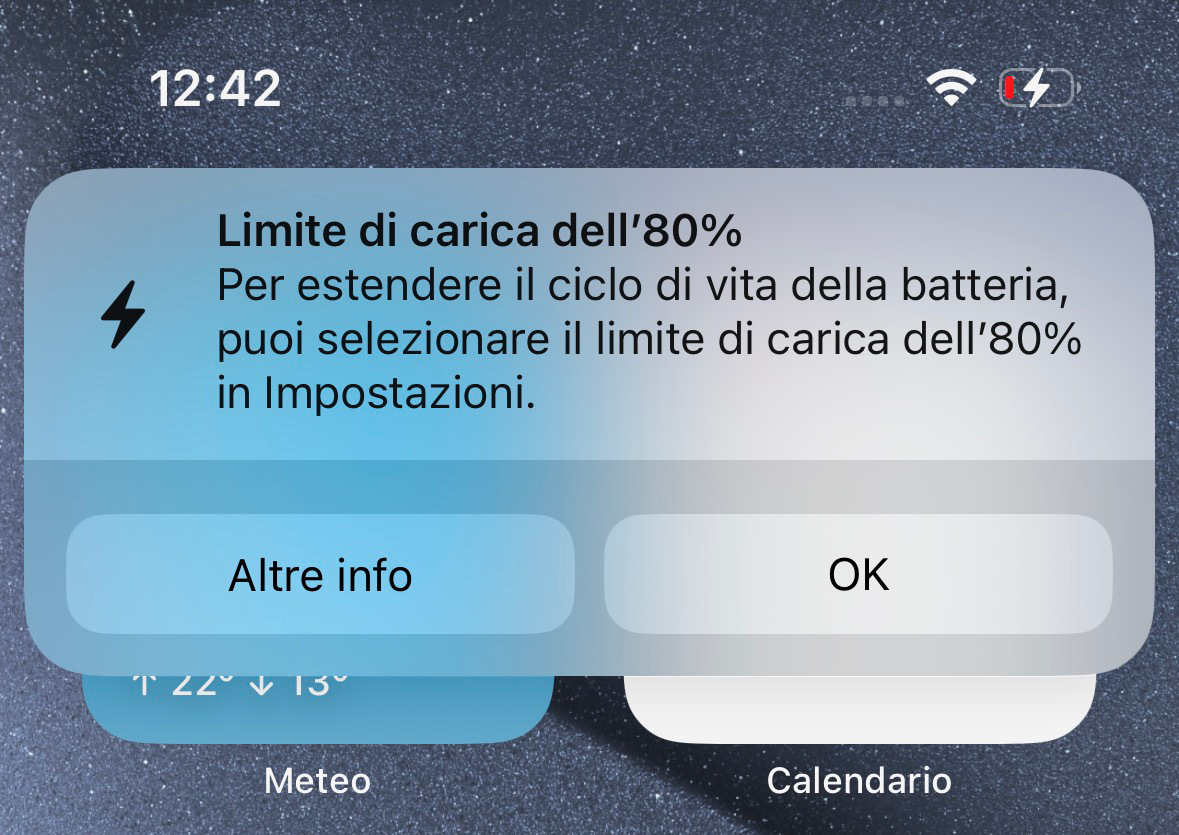 limite batteria 80 iphone 15