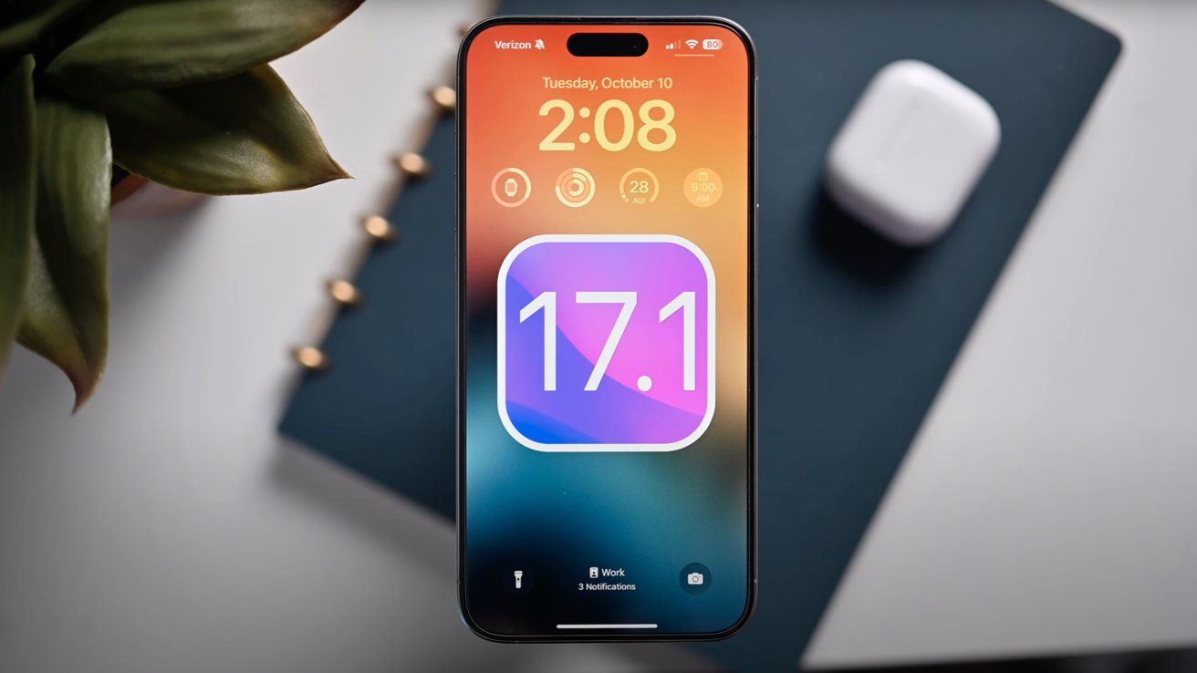 Apple chiude le firme di iOS 17.1, il downgrade non è più disponibile