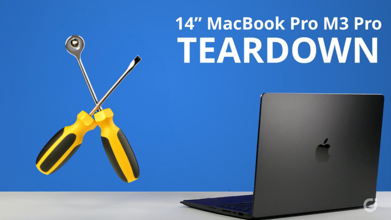 ifixit disassembly macbook pro m3