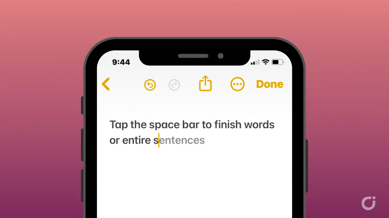 iOS 17.2 beta 3 permette di disattivare le “previsioni in linea” della tastiera