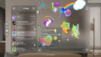 Telegram arriverà anche su Apple Vision Pro: ecco il video teaser con gli sticker AR