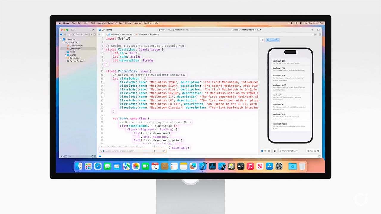 sviluppatori ios 18