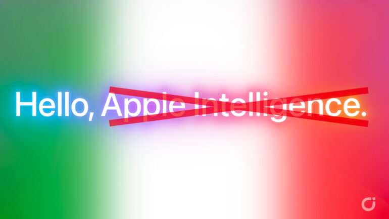 apple intelligence italia