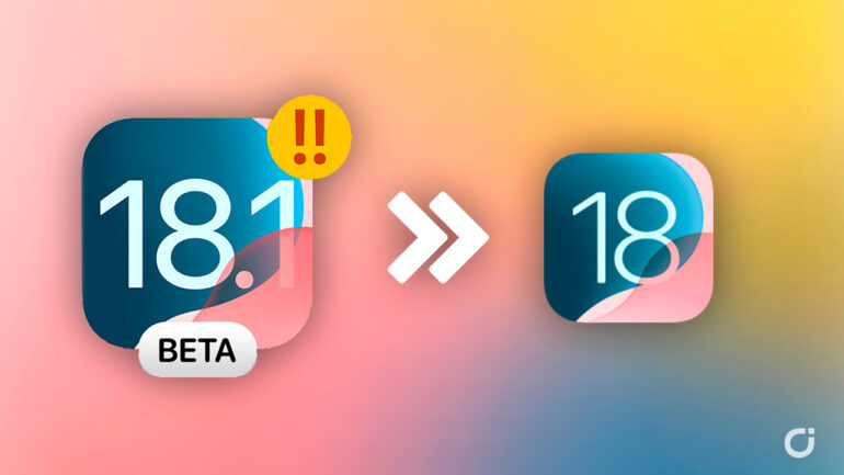 guida downgrade ios 18.1 beta ios 18