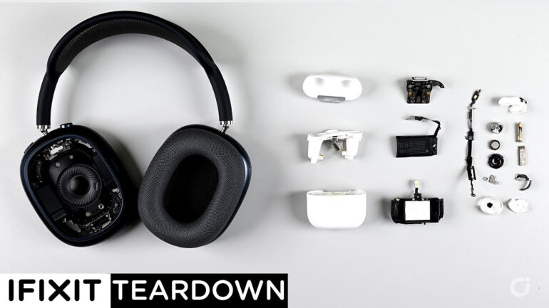 teardown airpods 4 airpods max usb c ispazio