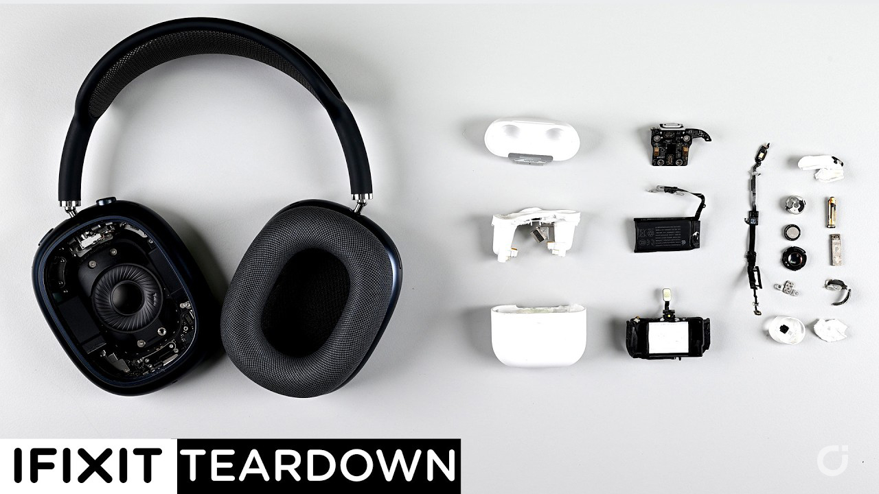 teardown airpods 4 airpods max usb c ispazio